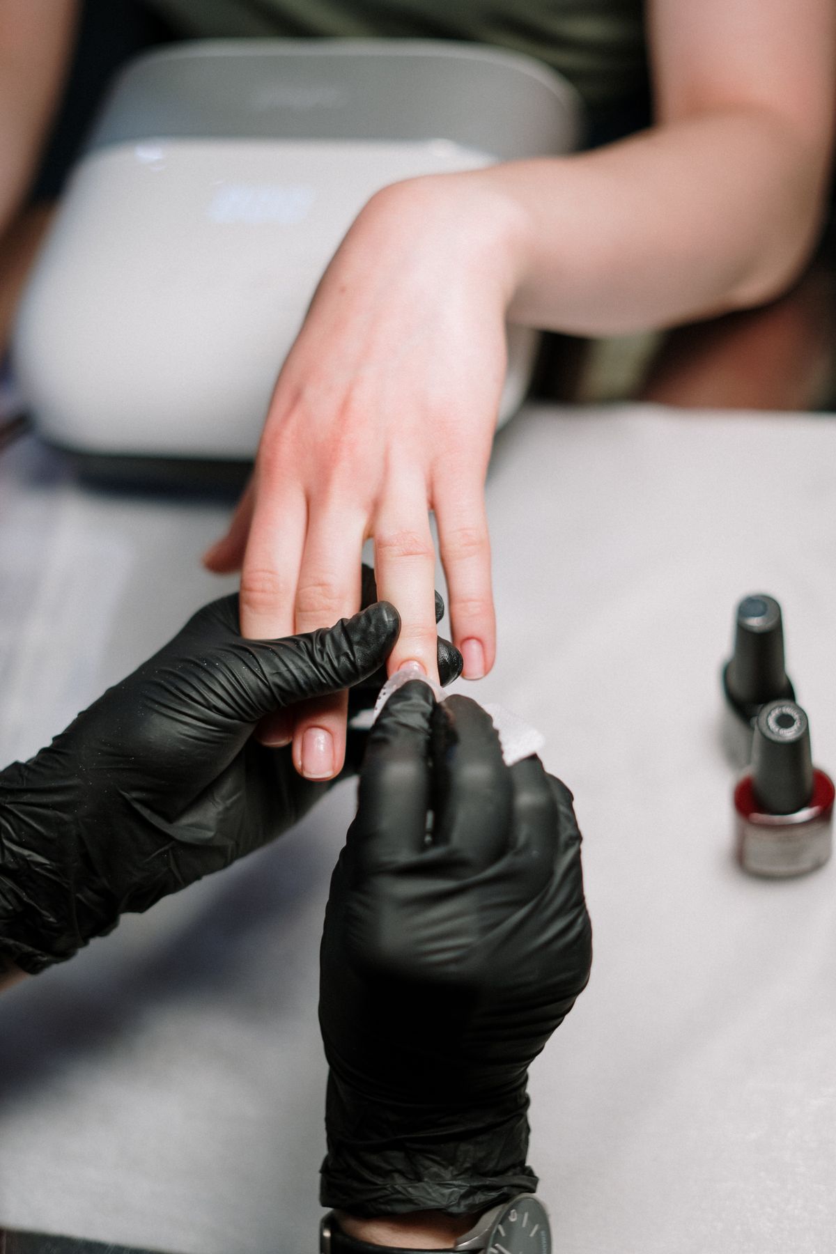 Detailed manicure work at Independent Nails LLC, Detroit